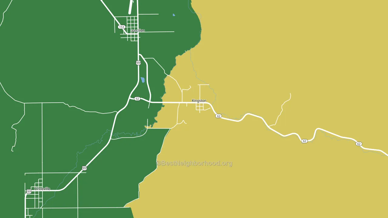 84743, UT block-group voter-turnout map