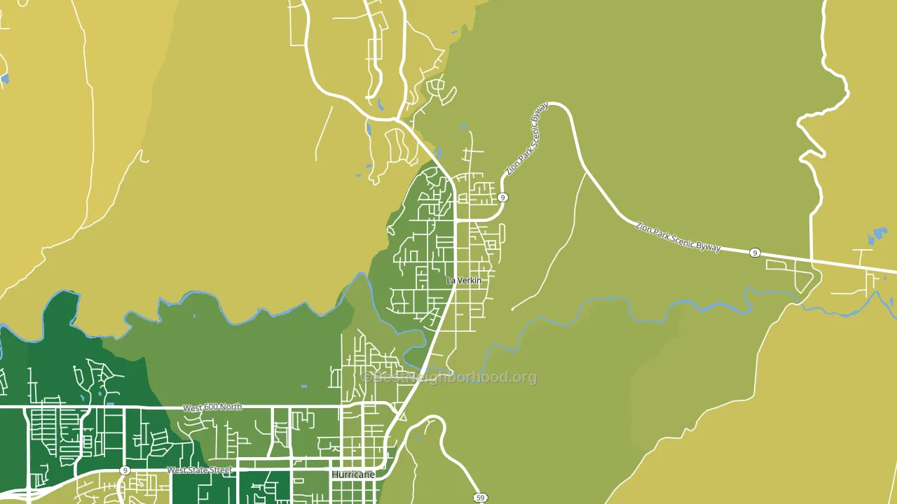 84745, UT block-group voter-turnout map