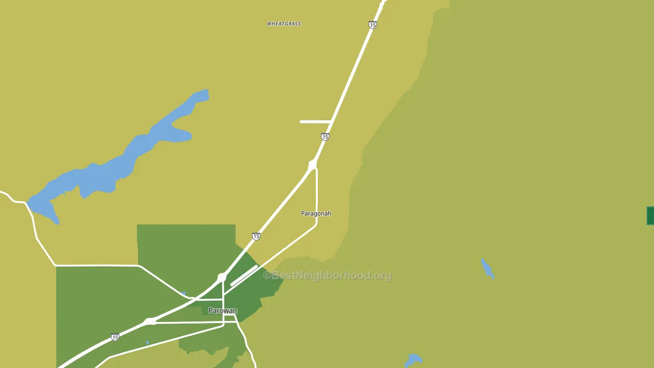 84760, UT block-group voter-turnout map