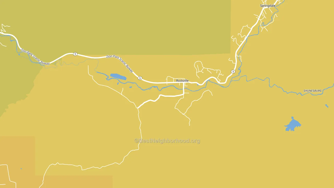 84763, UT block-group voter-turnout map