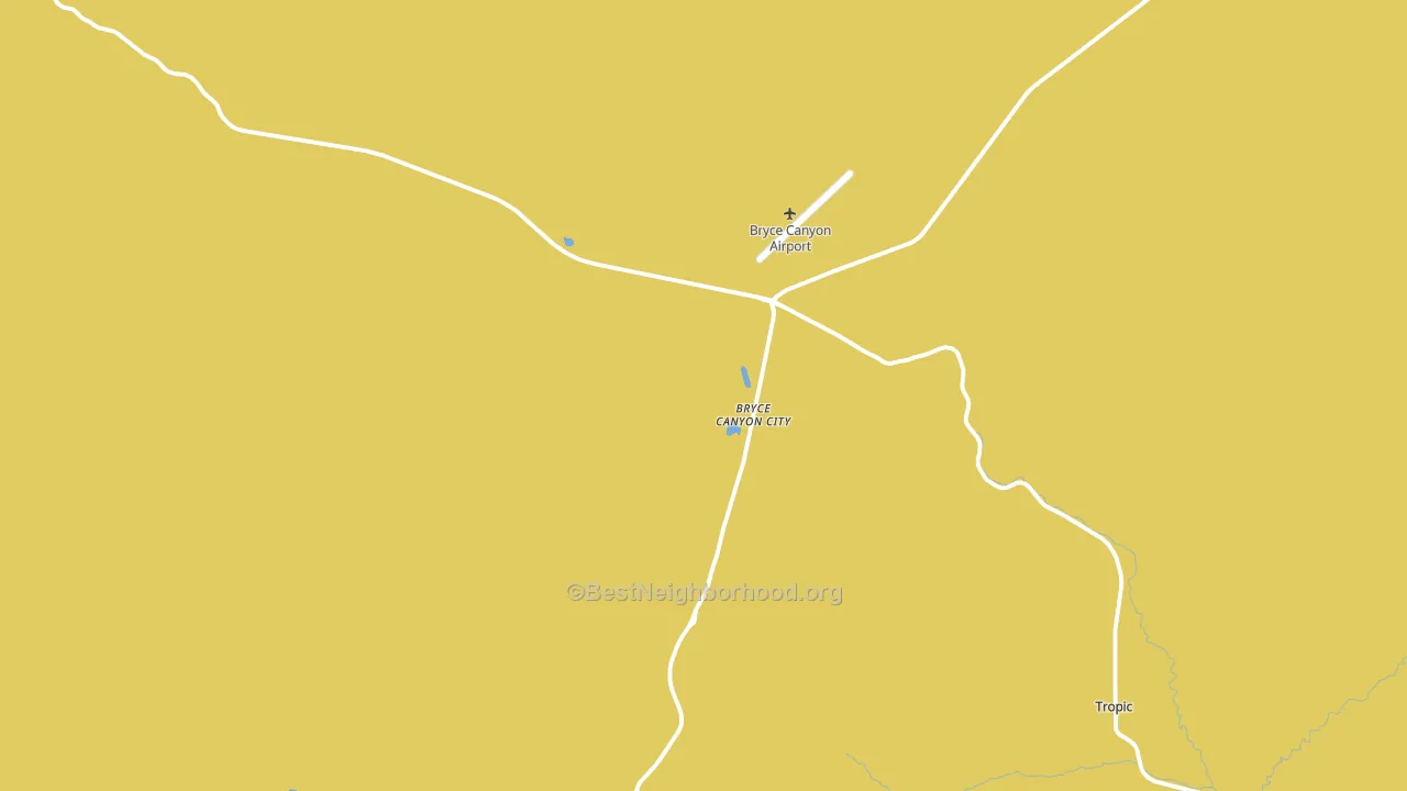 84764, UT block-group voter-turnout map