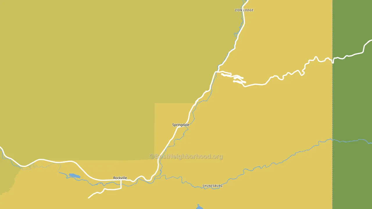 84767, UT block-group voter-turnout map