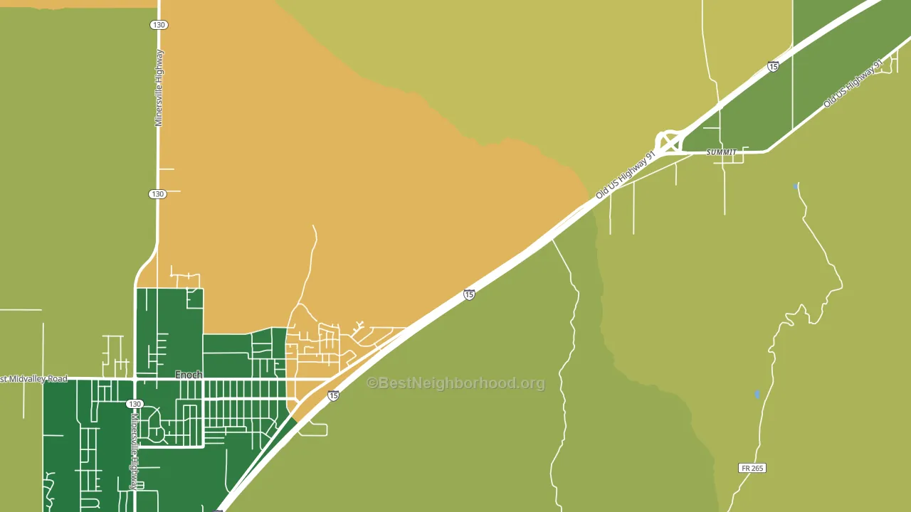 84772, UT block-group voter-turnout map