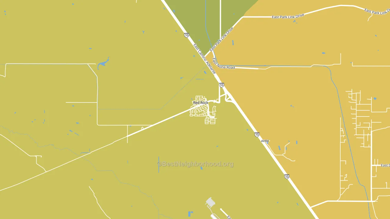 85145, AZ block-group voter-turnout map