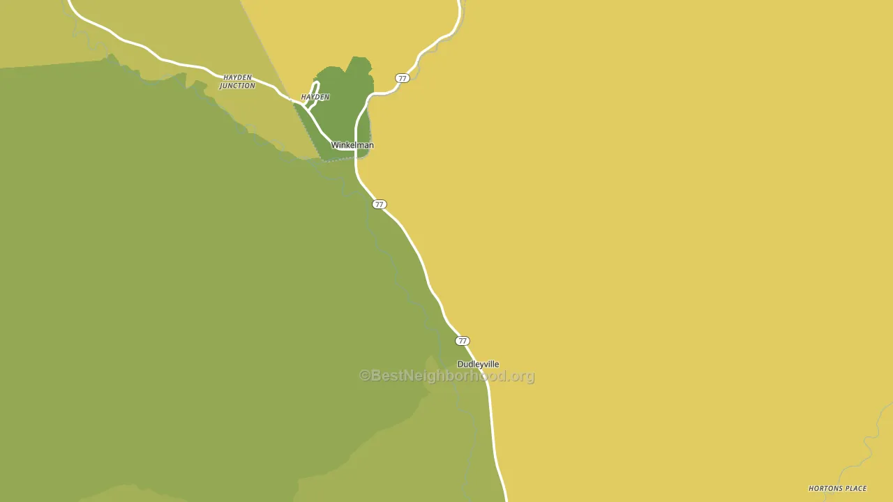 85192, AZ block-group voter-turnout map