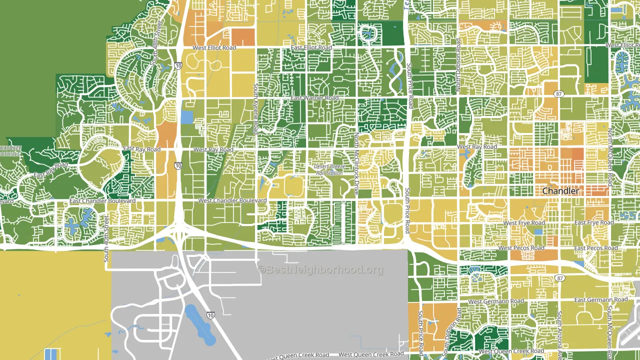 85226, AZ block-group voter-turnout map