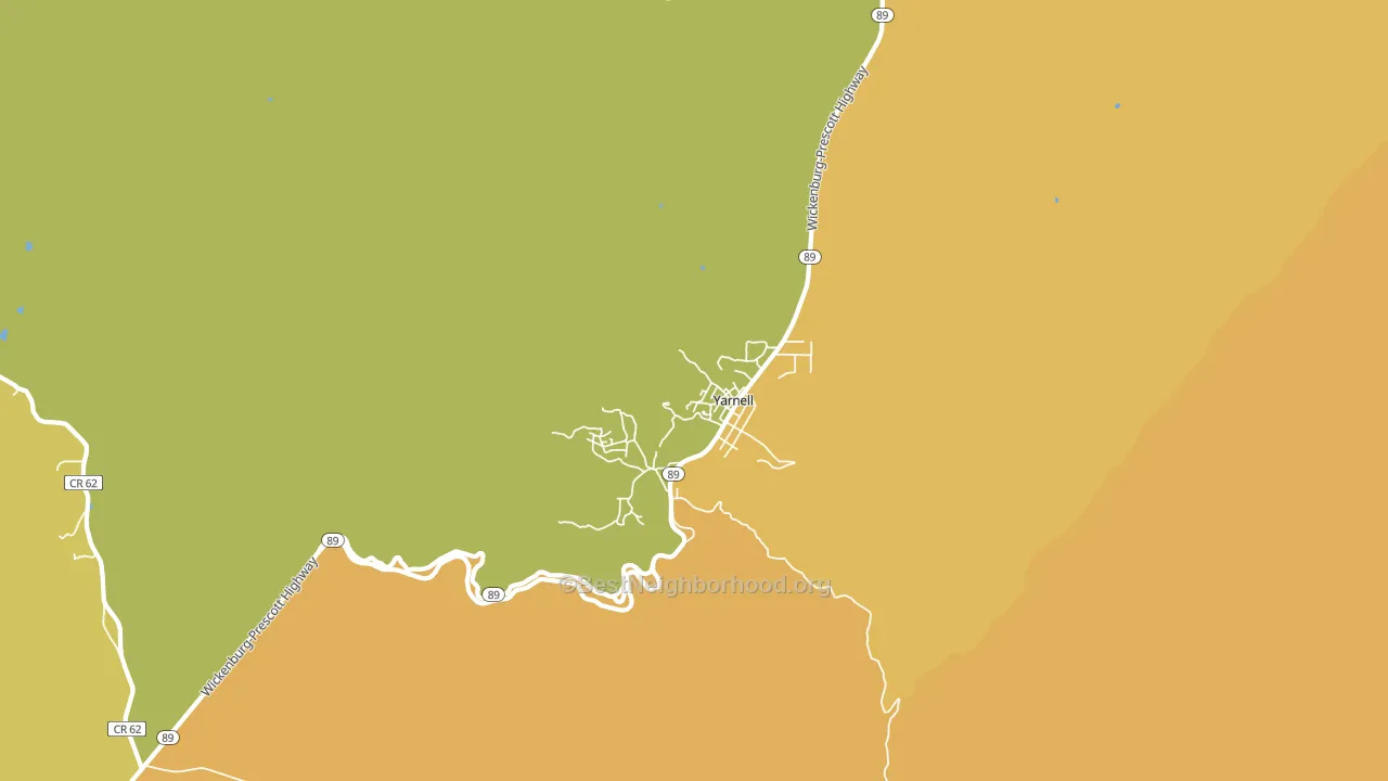 85362, AZ block-group voter-turnout map