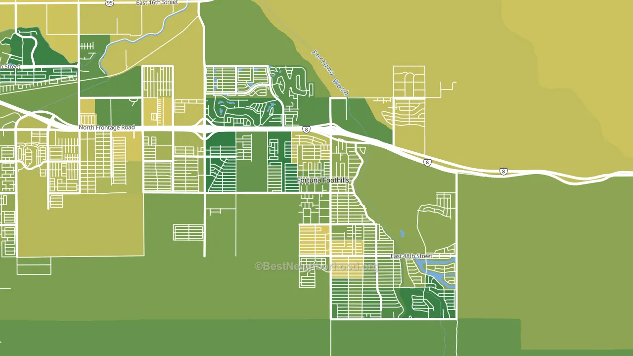 85367, AZ block-group voter-turnout map