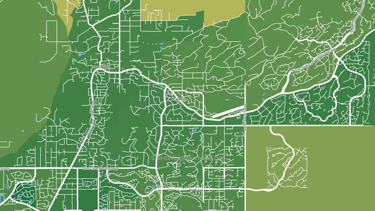 85377, AZ block-group voter-turnout map