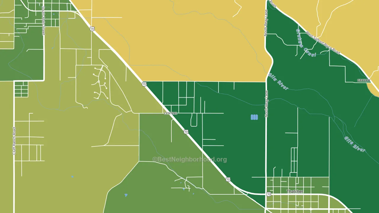 85531, AZ block-group voter-turnout map