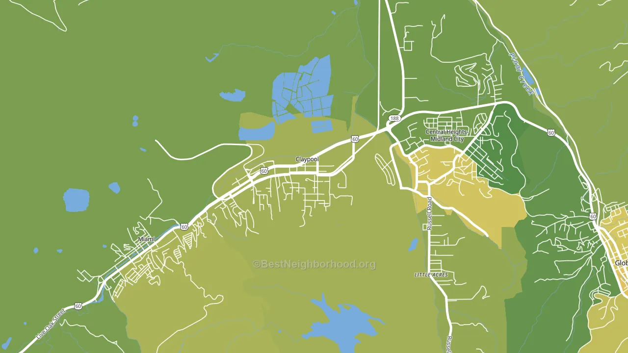 85532, AZ block-group voter-turnout map