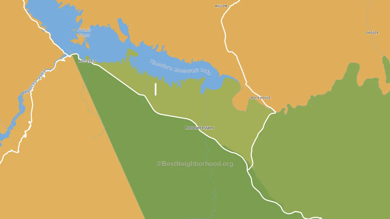 85545, AZ block-group voter-turnout map