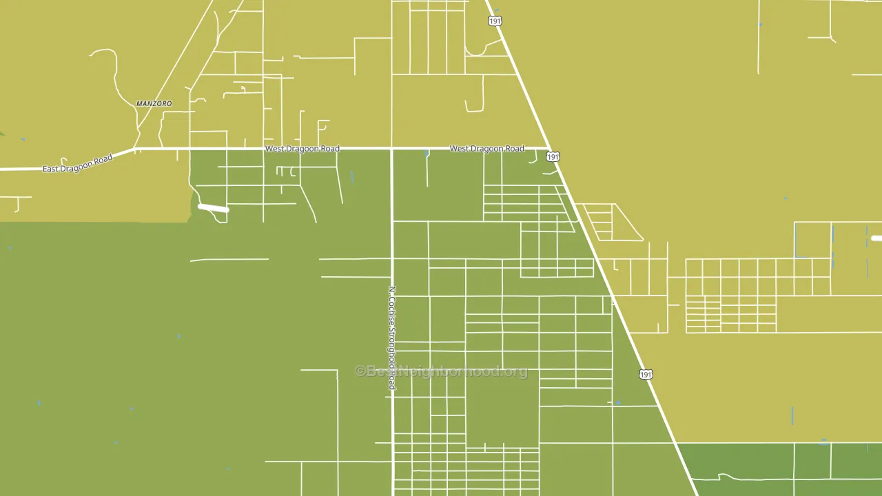 85606, AZ block-group voter-turnout map