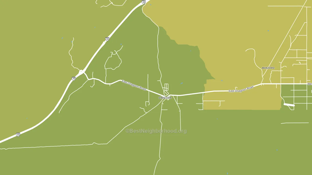 85609, AZ block-group voter-turnout map
