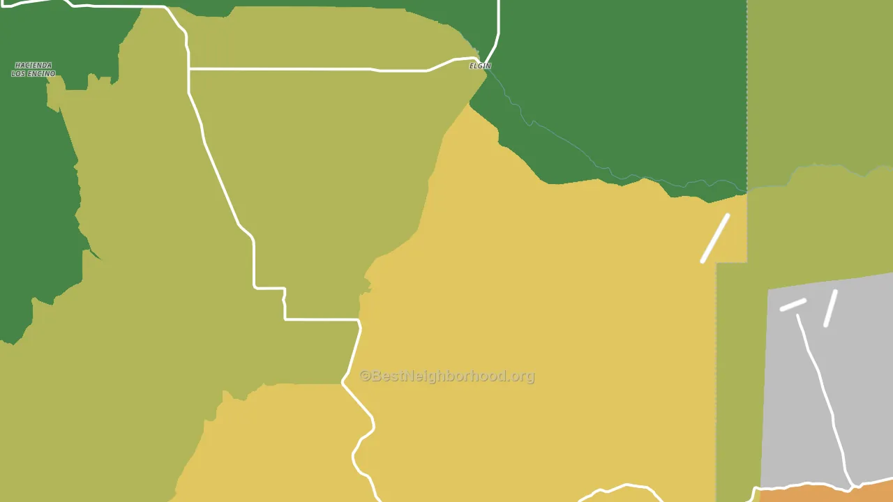 85611, AZ block-group voter-turnout map