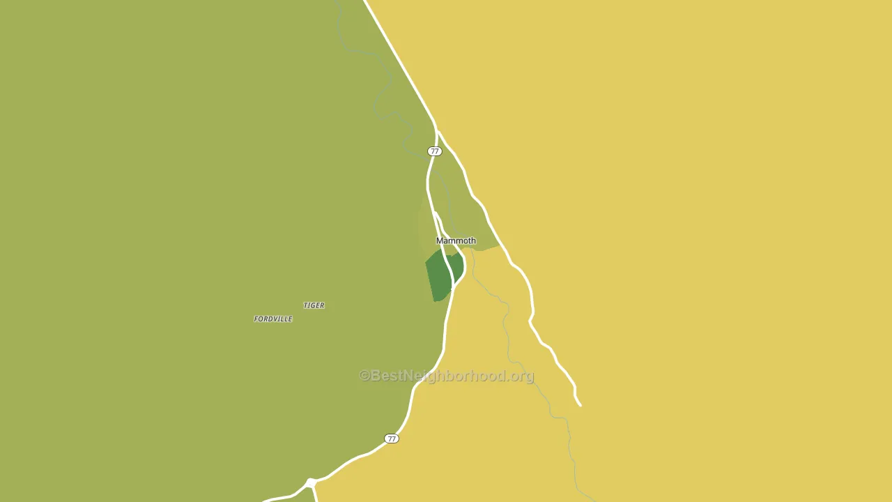 85618, AZ block-group voter-turnout map