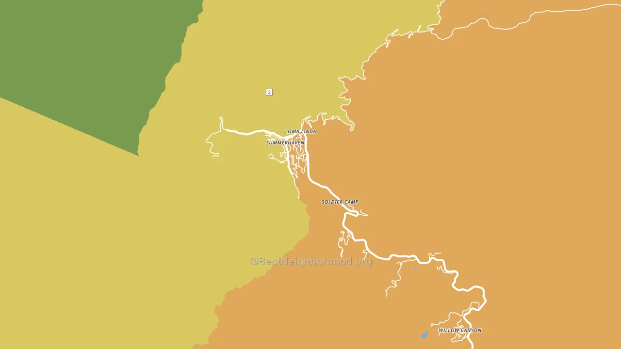 85619, AZ block-group voter-turnout map
