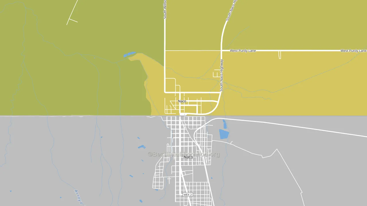 85620, AZ block-group voter-turnout map