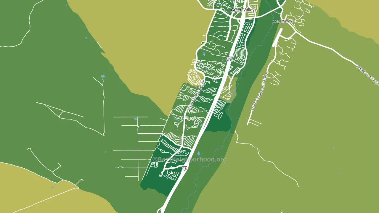 85622, AZ block-group voter-turnout map