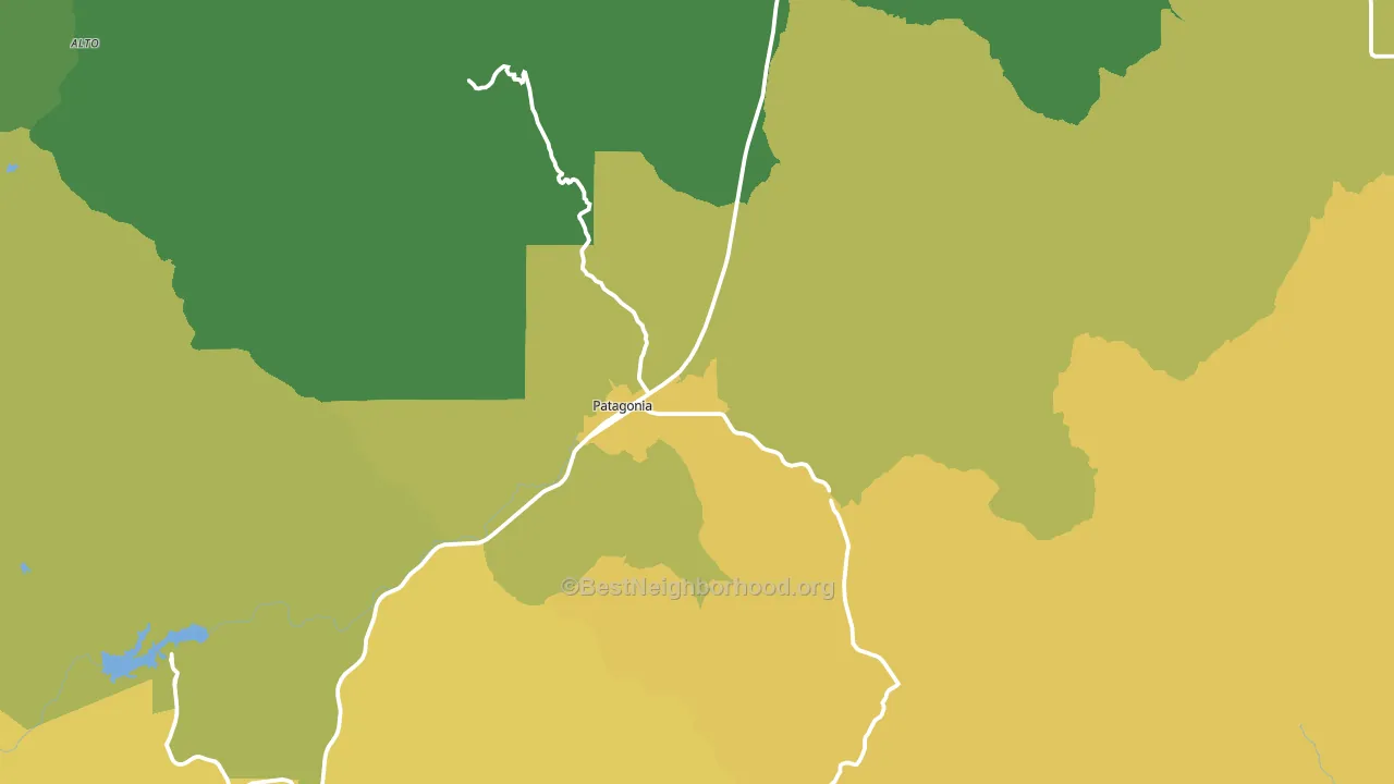 85624, AZ block-group voter-turnout map