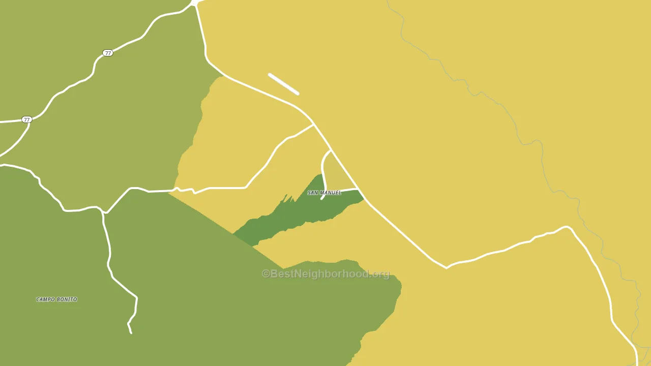 85631, AZ block-group voter-turnout map