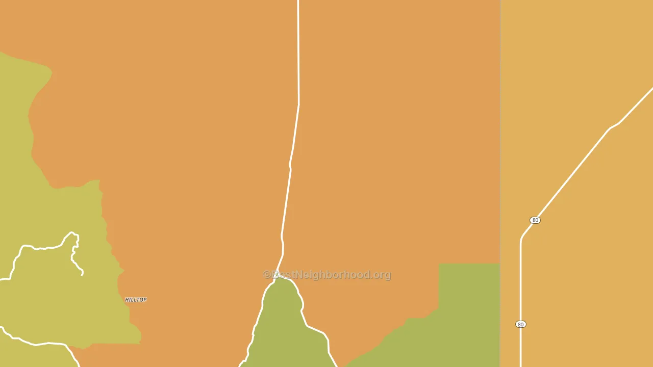 85632, AZ block-group voter-turnout map