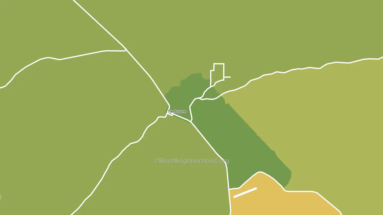 85638, AZ block-group voter-turnout map