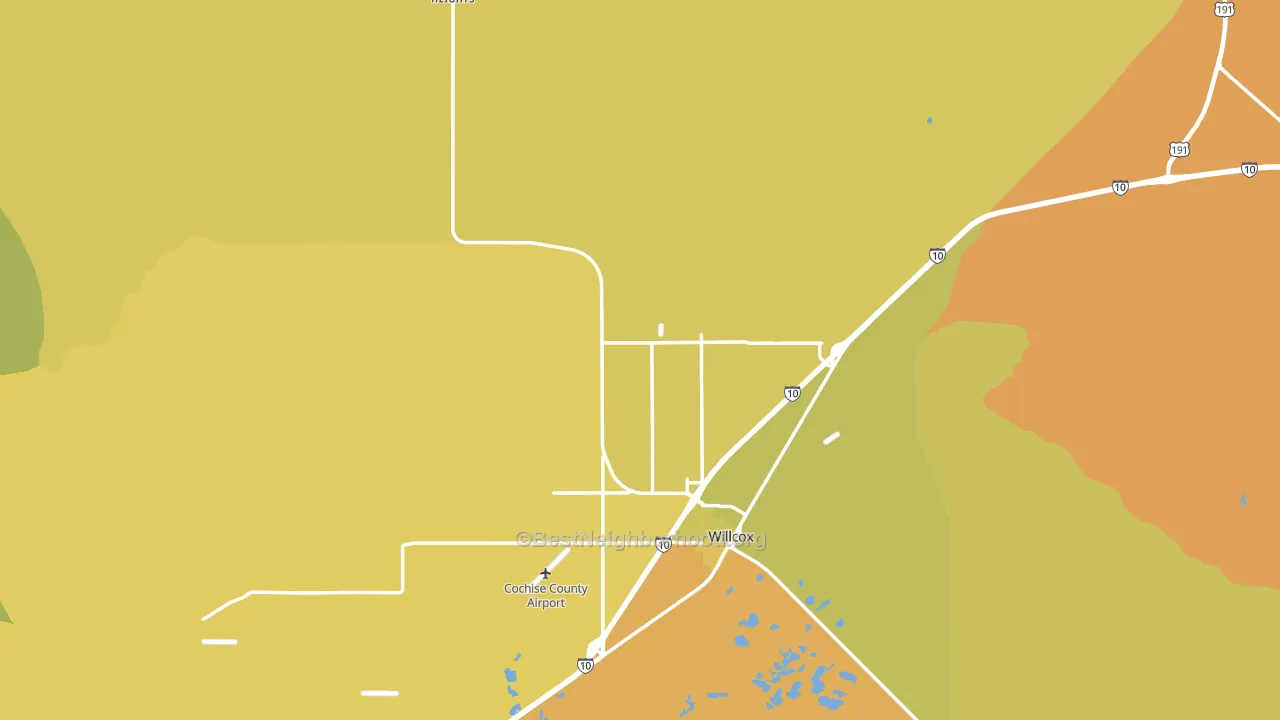 85643, AZ block-group voter-turnout map