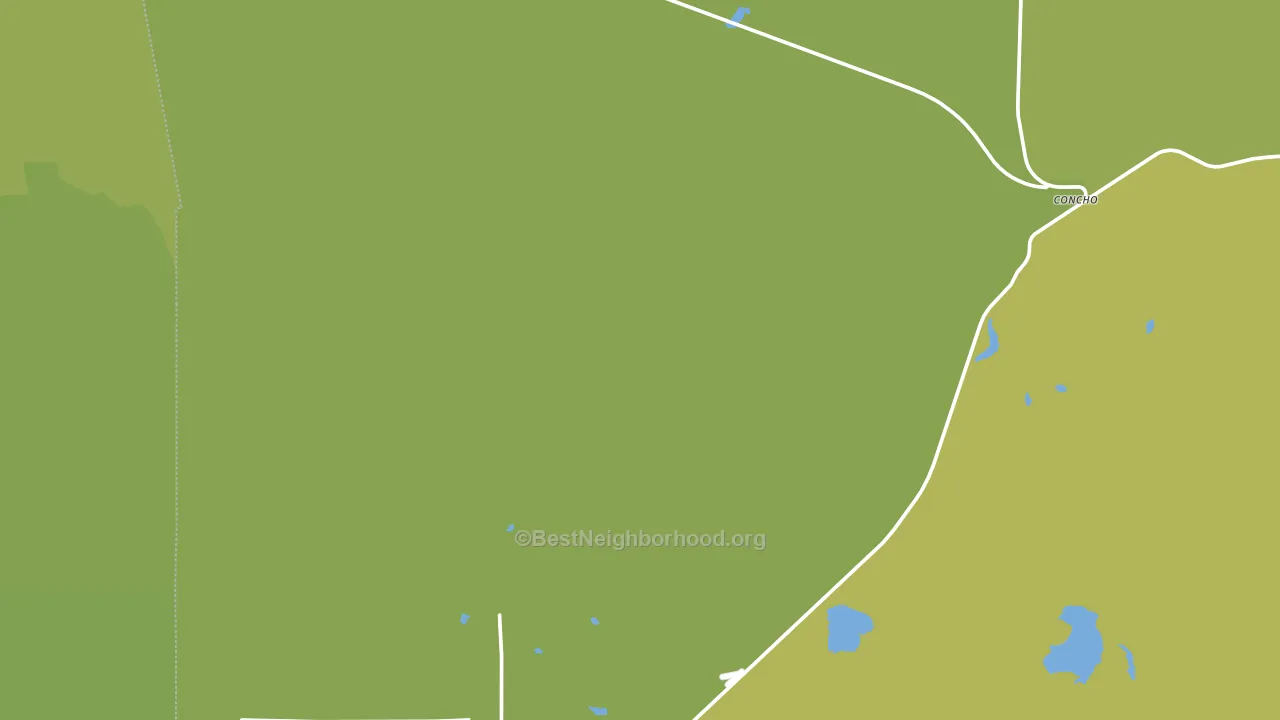 85924, AZ block-group voter-turnout map