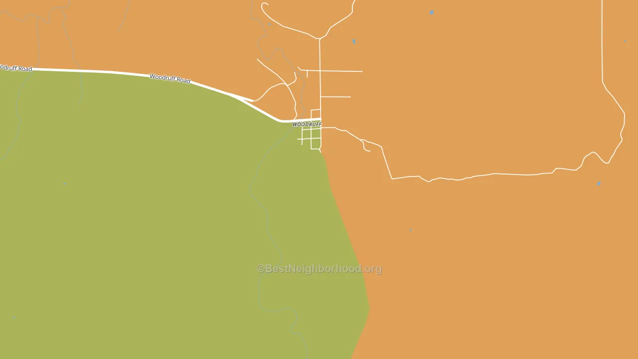 85942, AZ block-group voter-turnout map
