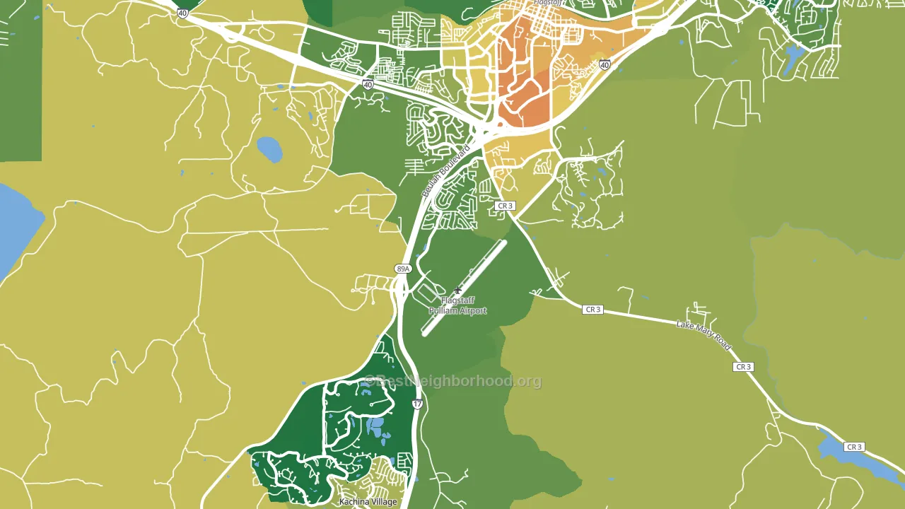 86005, AZ block-group voter-turnout map