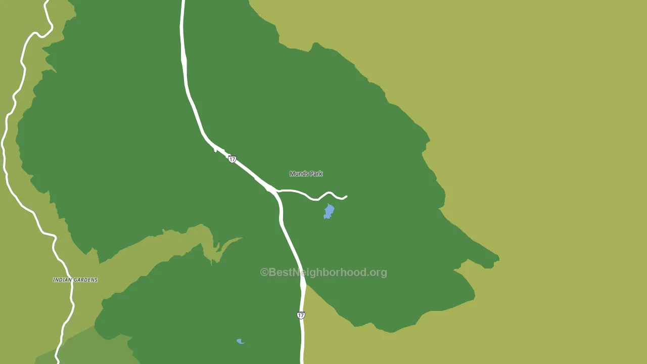 86017, AZ block-group voter-turnout map