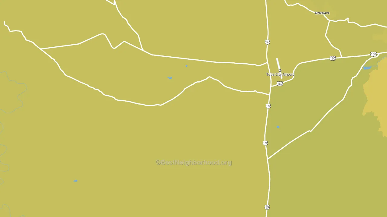 86020, AZ block-group voter-turnout map