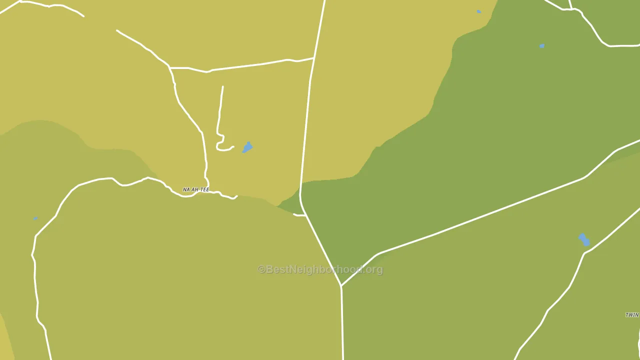 86031, AZ block-group voter-turnout map