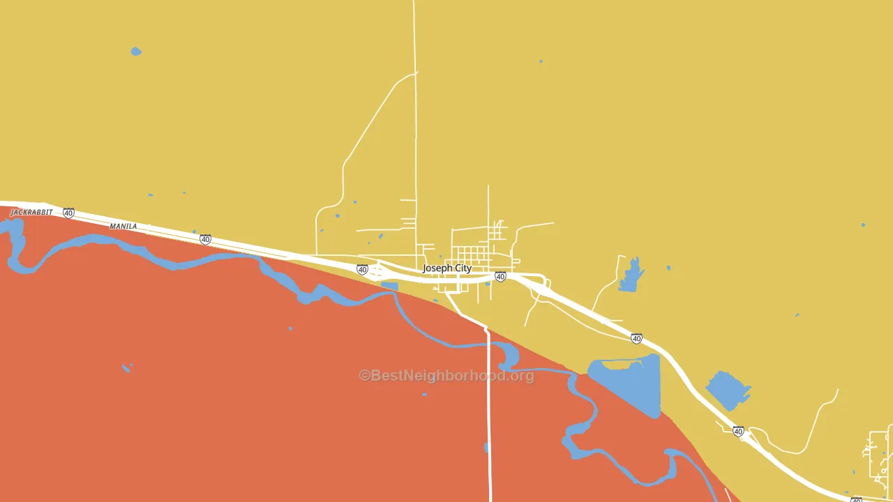 86032, AZ block-group voter-turnout map