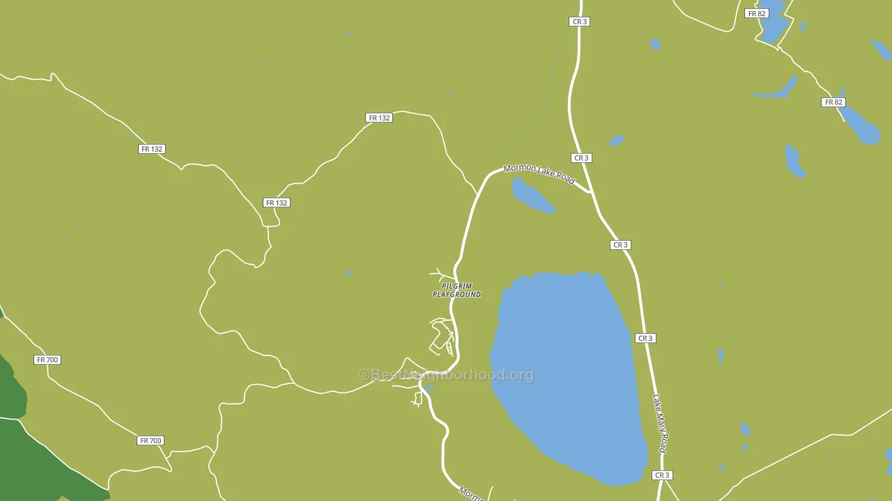 86038, AZ block-group voter-turnout map