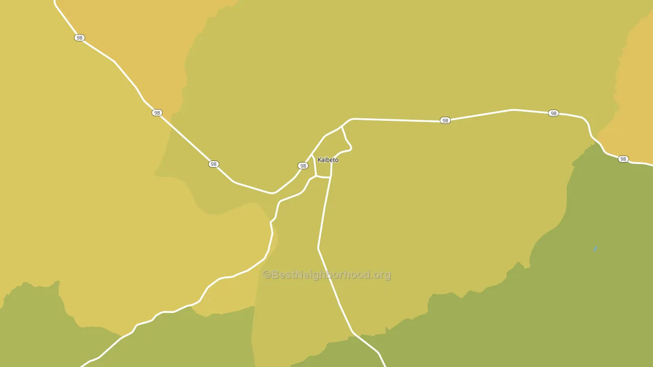 86053, AZ block-group voter-turnout map