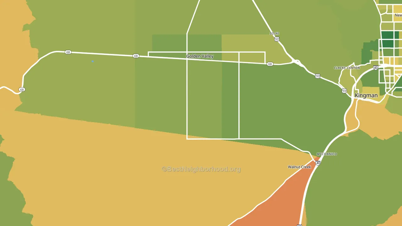 86413, AZ block-group voter-turnout map