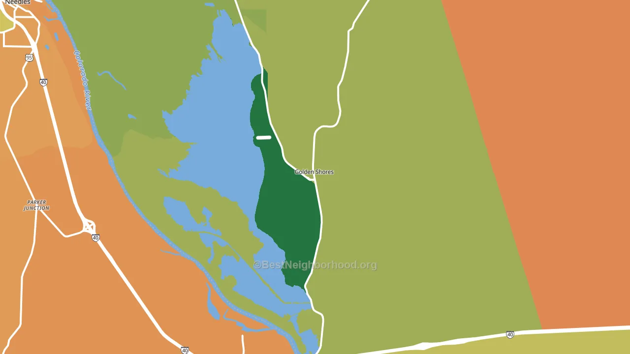 86436, AZ block-group voter-turnout map