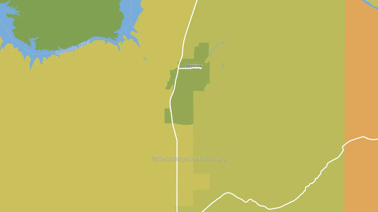 86444, AZ block-group voter-turnout map