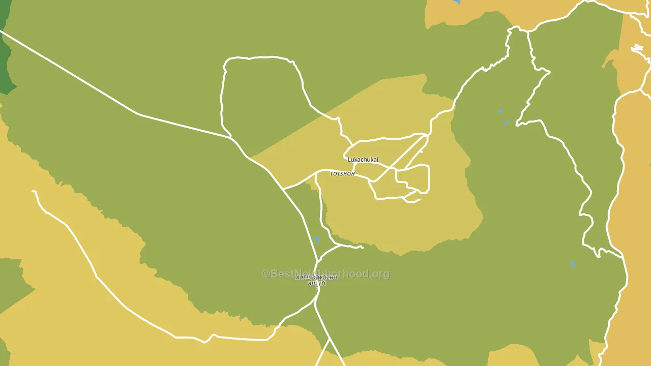 86507, AZ block-group voter-turnout map