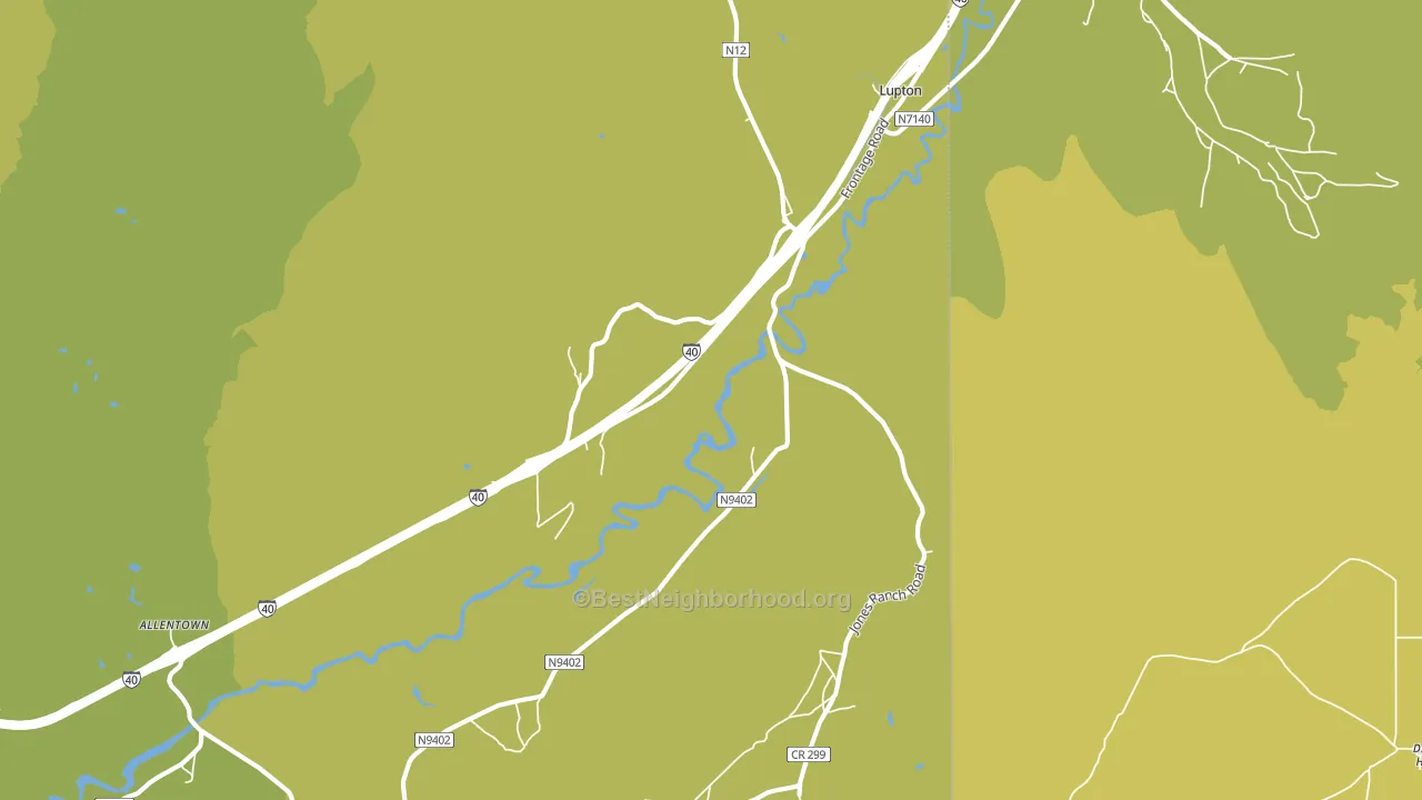 86508, AZ block-group voter-turnout map