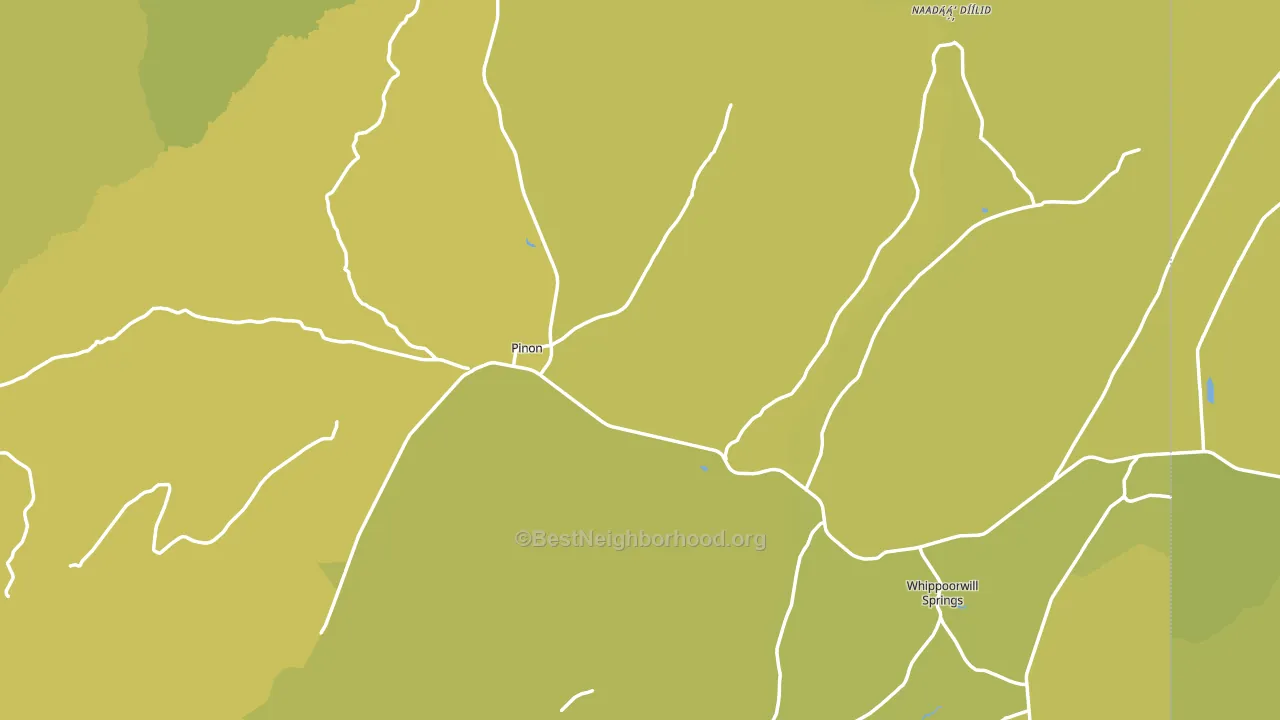 86510, AZ block-group voter-turnout map