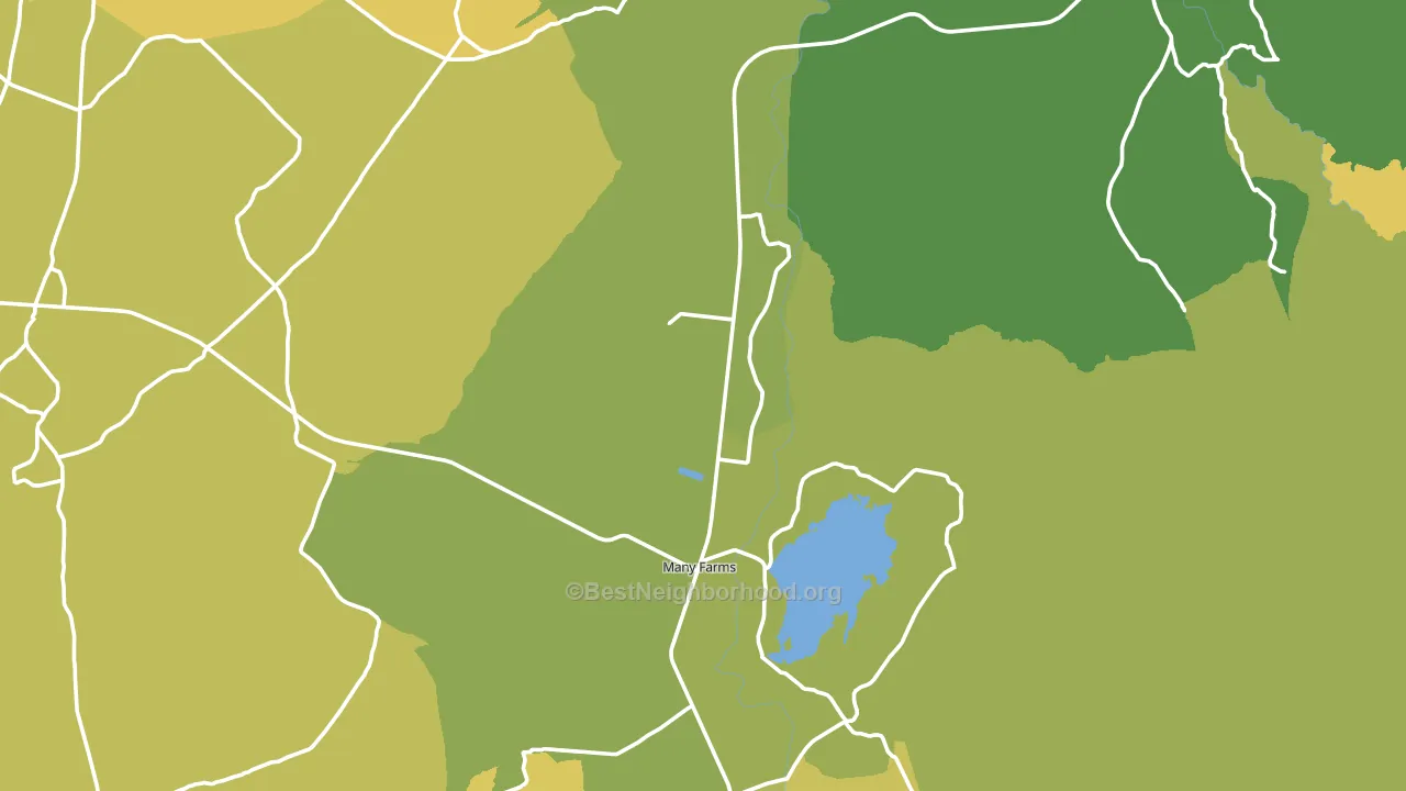 86538, AZ block-group voter-turnout map