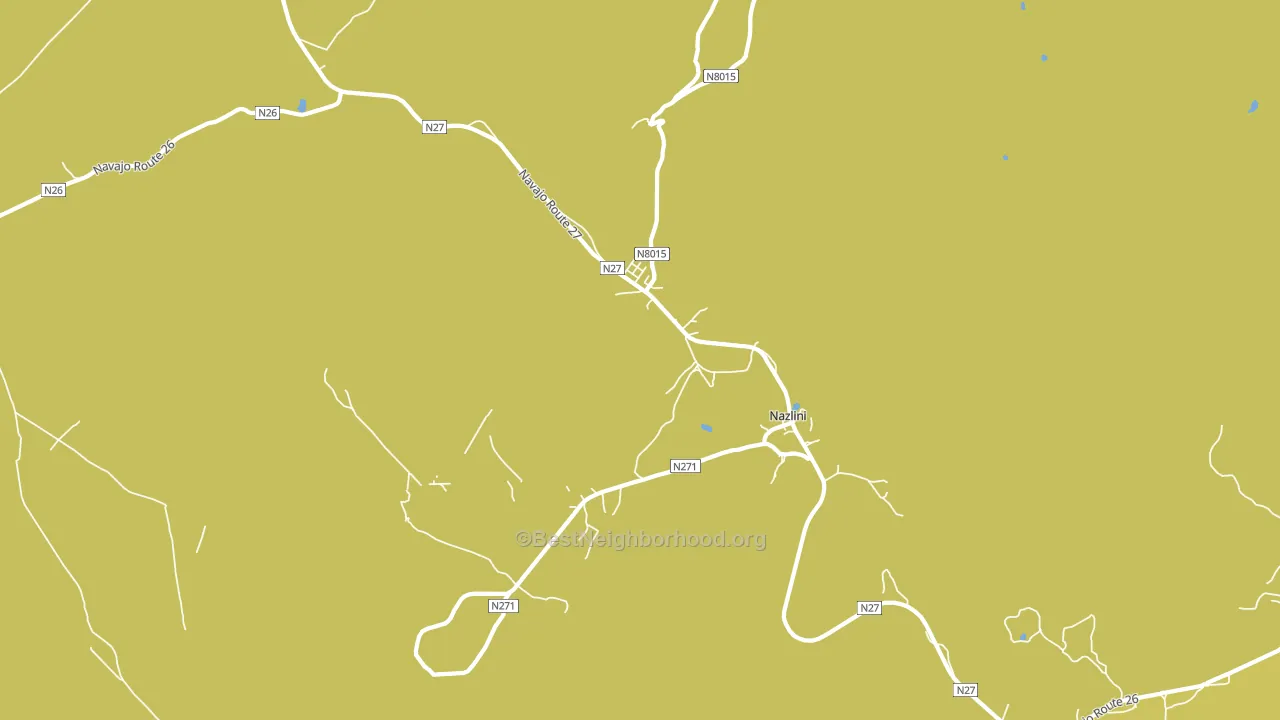 86540, AZ block-group voter-turnout map