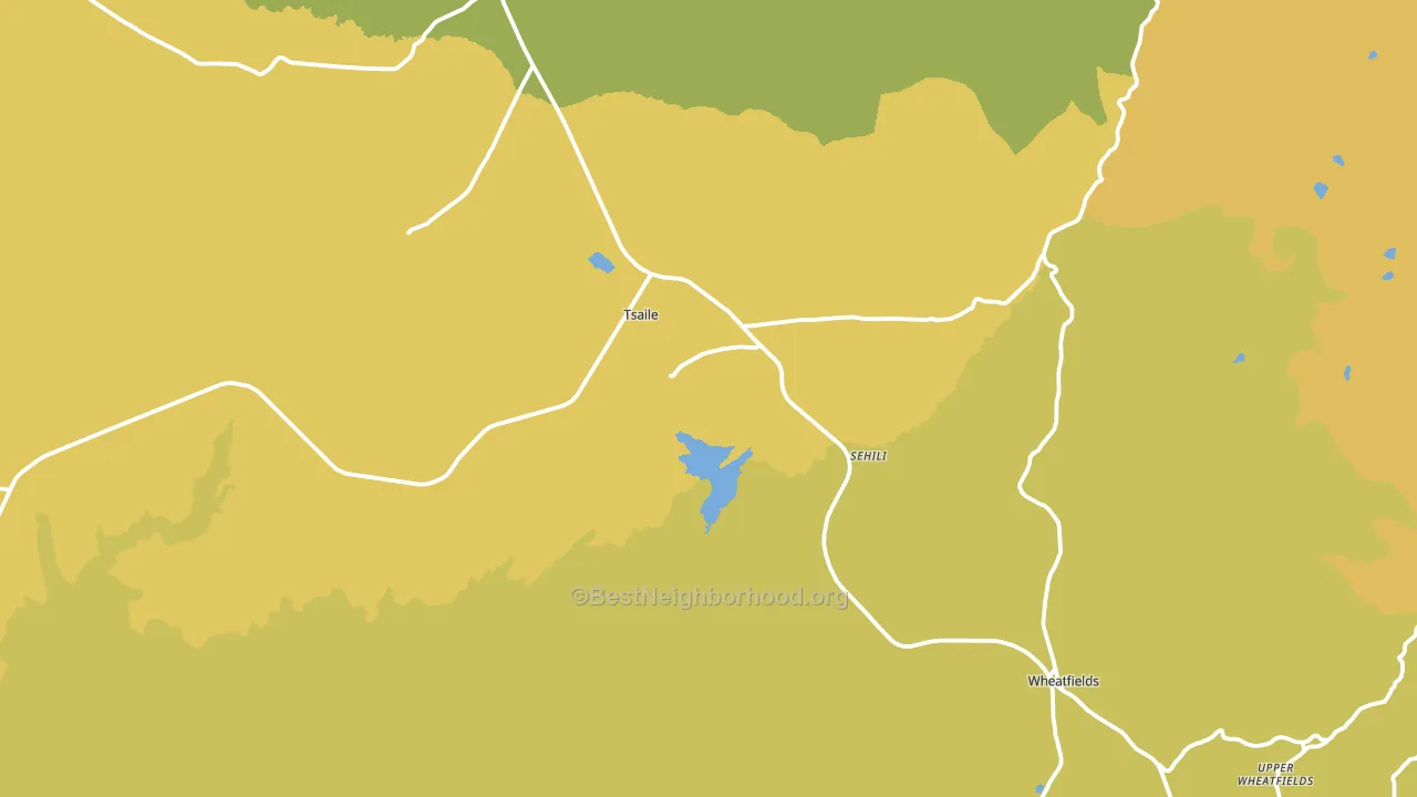 86556, AZ block-group voter-turnout map