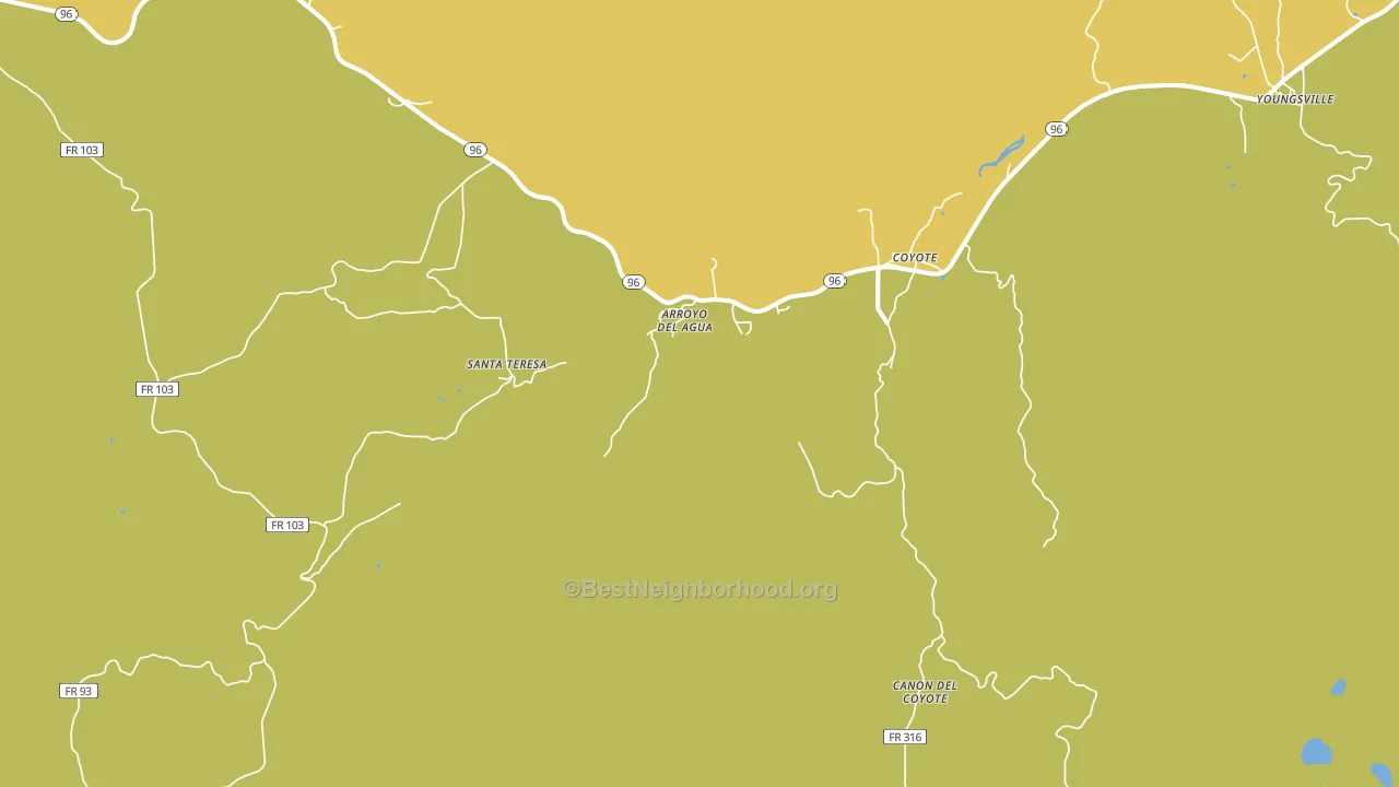 87012, NM block-group voter-turnout map