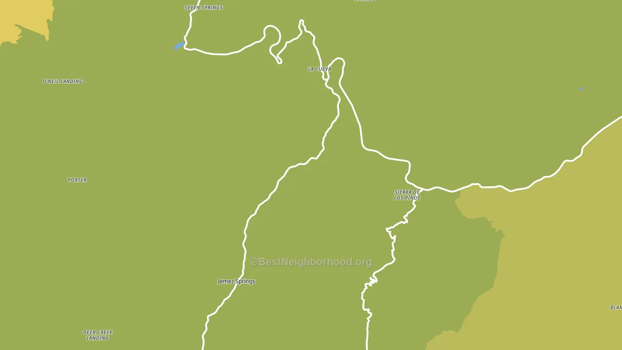 87025, NM block-group voter-turnout map