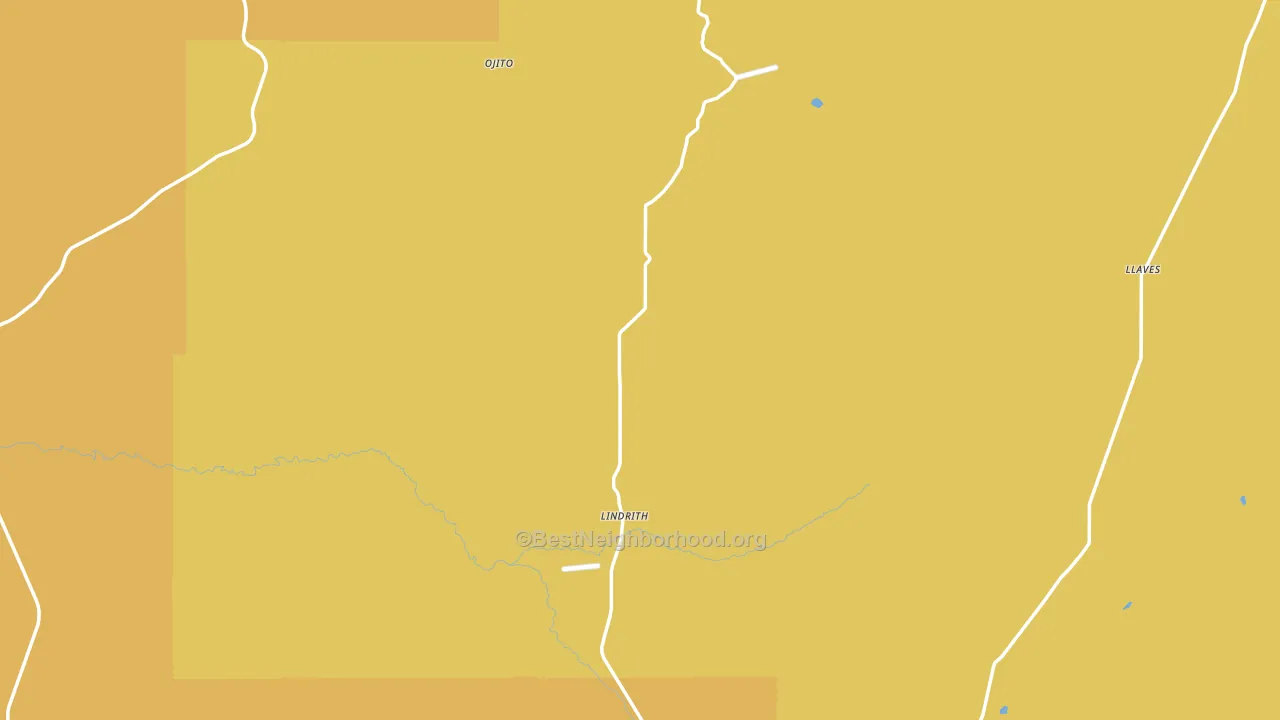 87029, NM block-group voter-turnout map