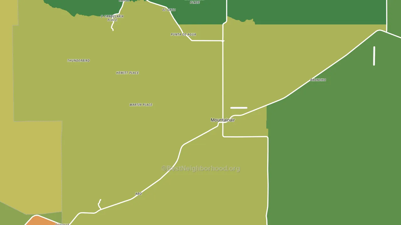 87036, NM block-group voter-turnout map